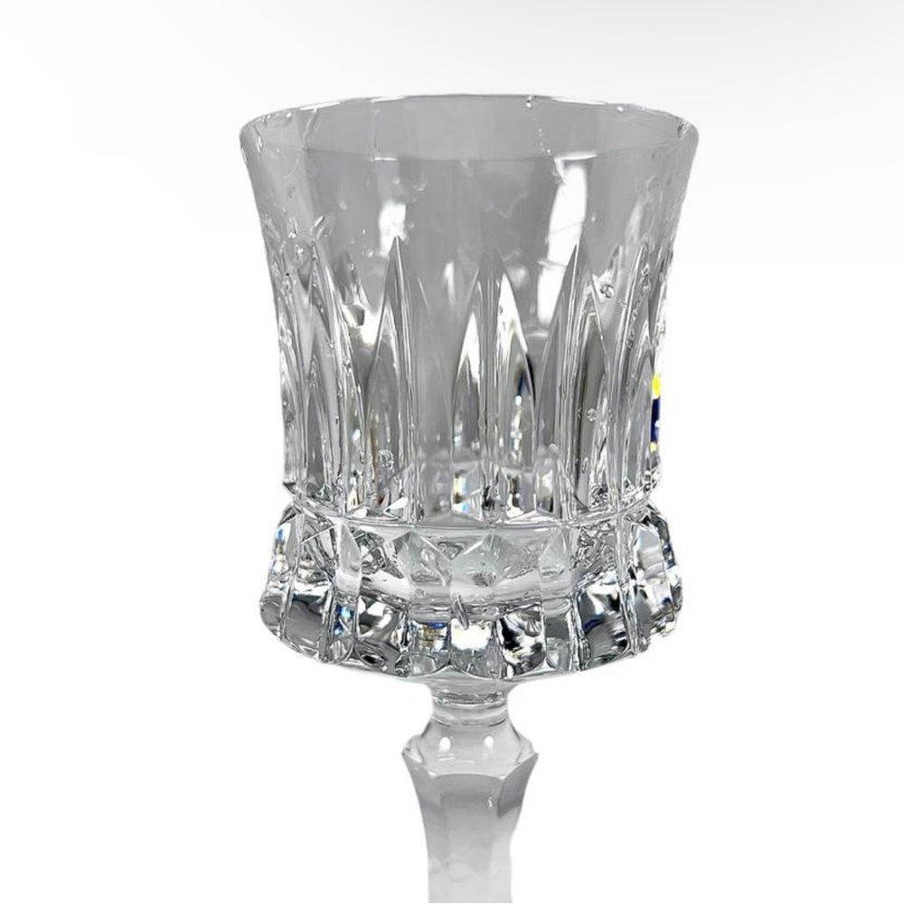 Vintage VILLEROY & BOCH set of 12 Crystal Wine Glasses - Picture 5 of 5